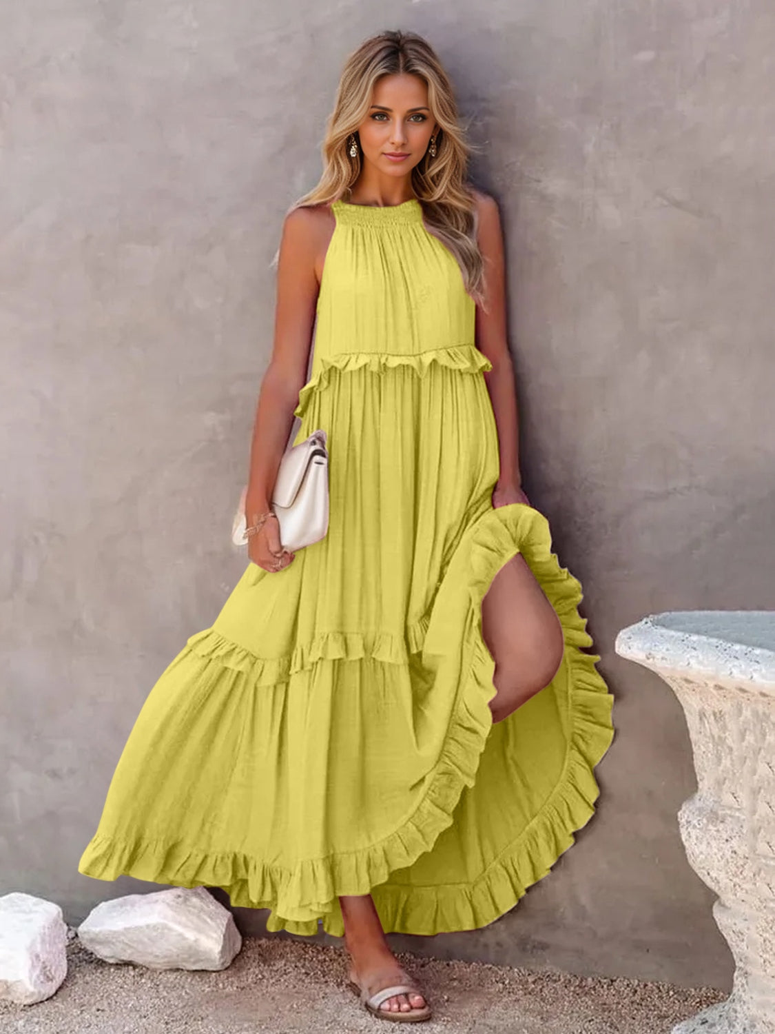 DeeDee Maxi Dress with Pockets