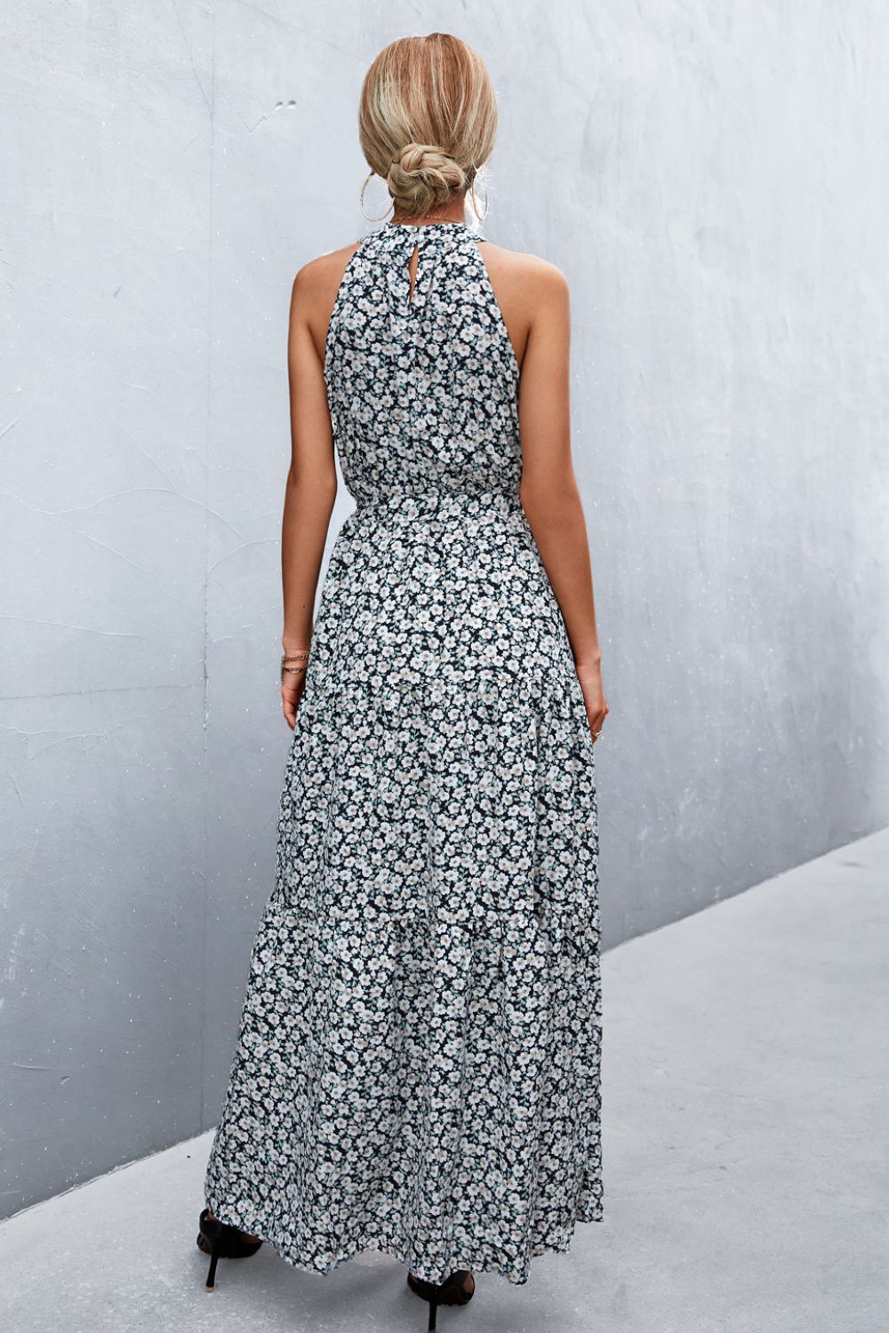 Scarlett Tie Waist Maxi Dress