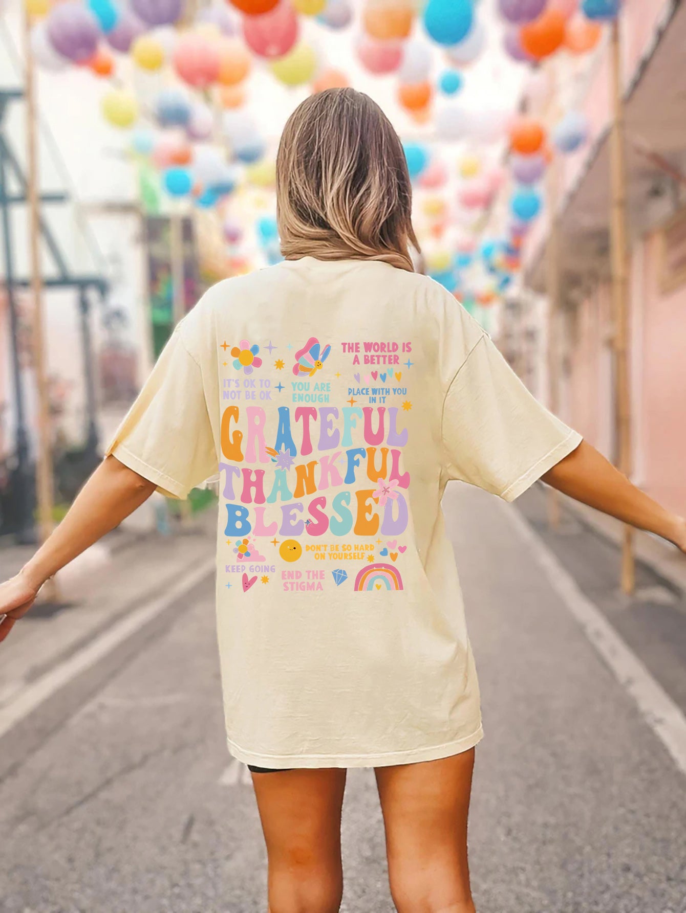 Grateful + Blessed Tee