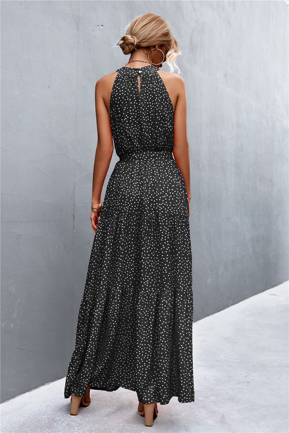 Scarlett Tie Waist Maxi Dress