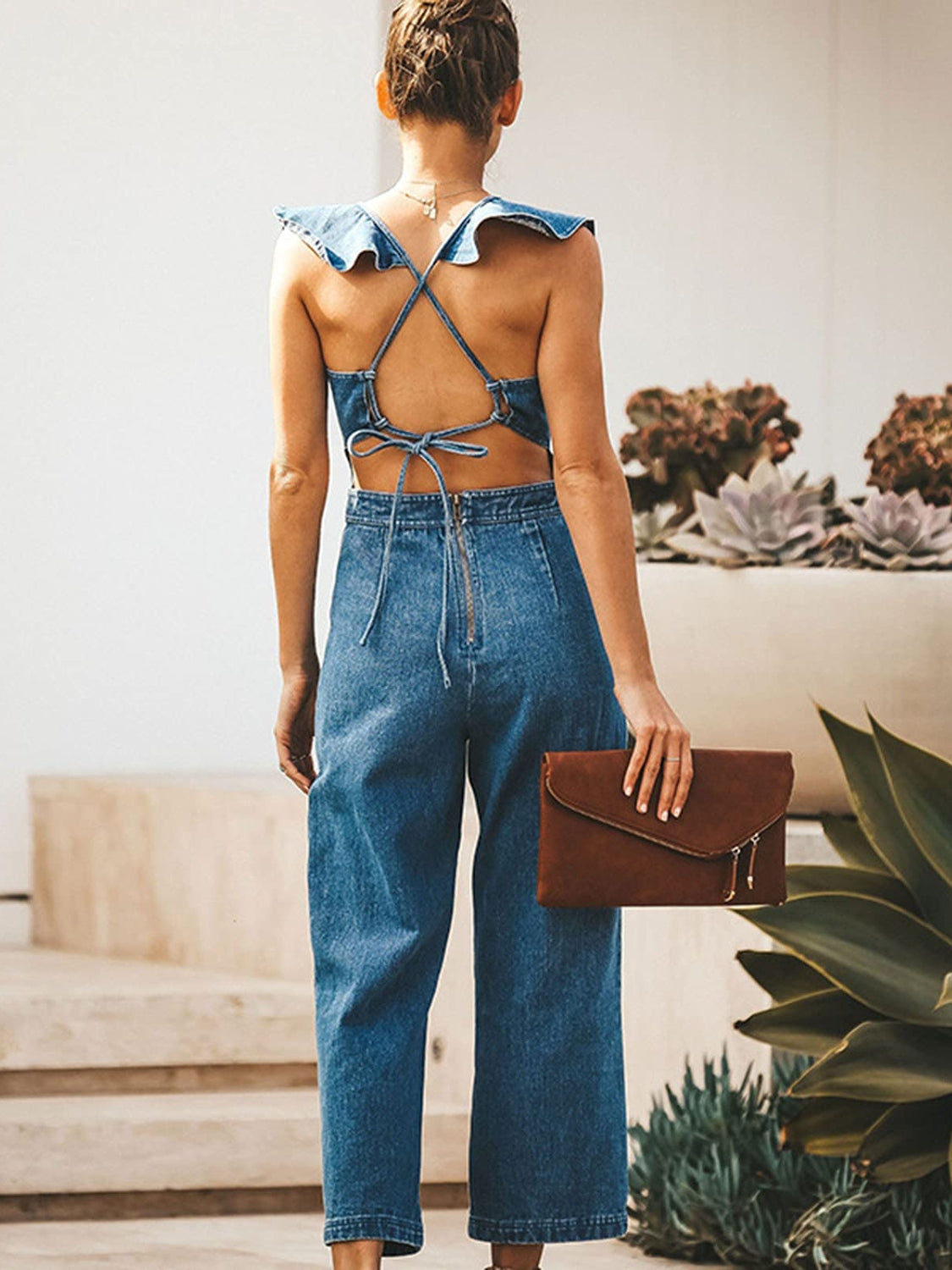 Anna Denim Jumpsuit