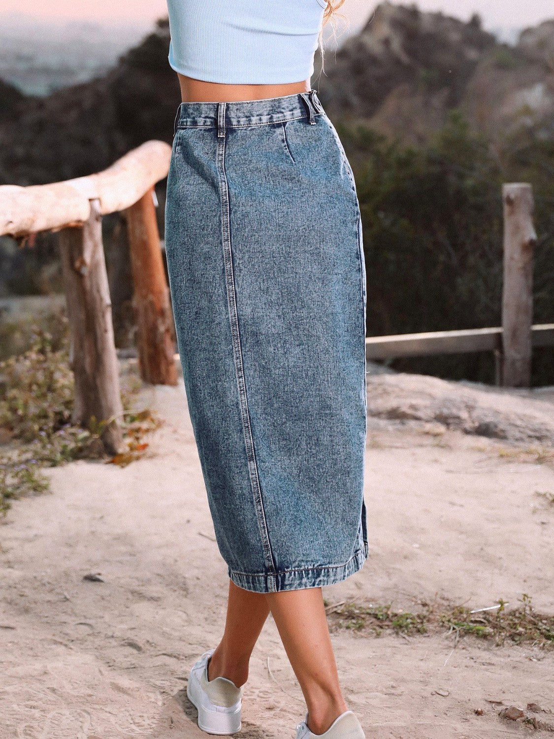 Dina Denim Skirt