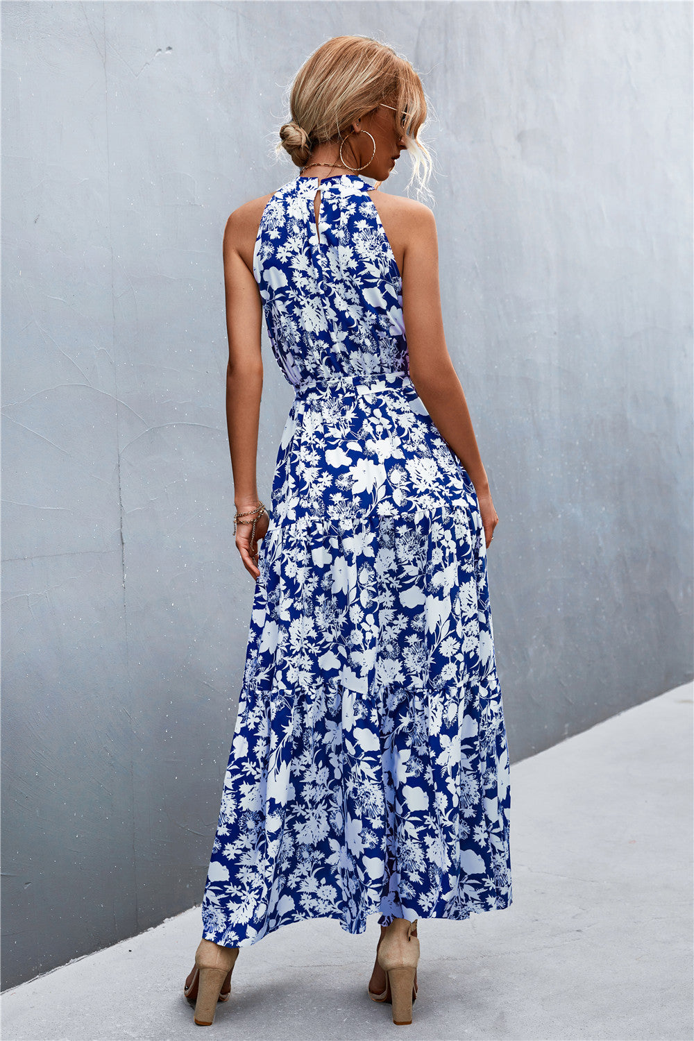 Scarlett Tie Waist Maxi Dress