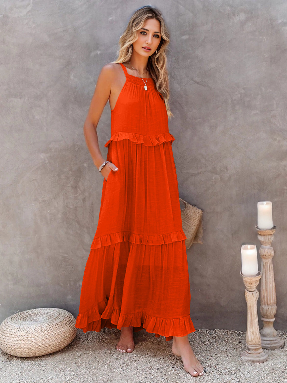 DeeDee Maxi Dress with Pockets