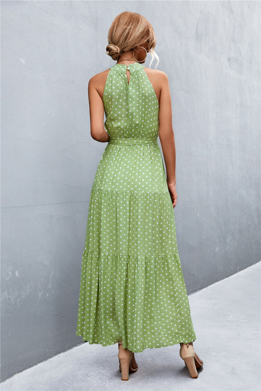 Scarlett Tie Waist Maxi Dress