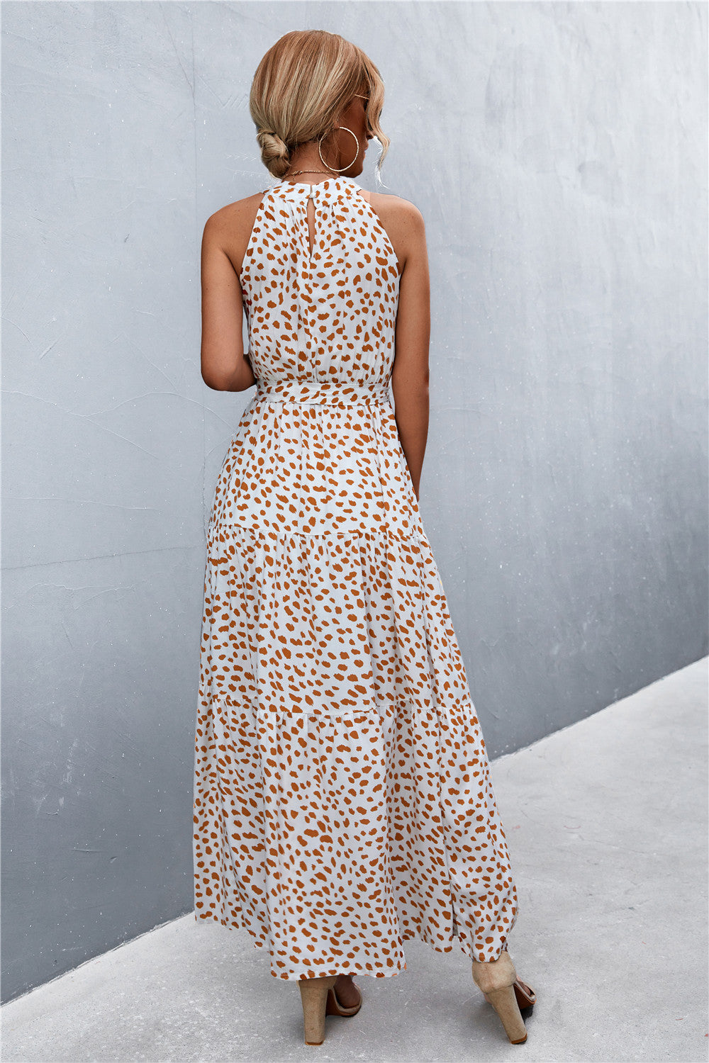 Scarlett Tie Waist Maxi Dress