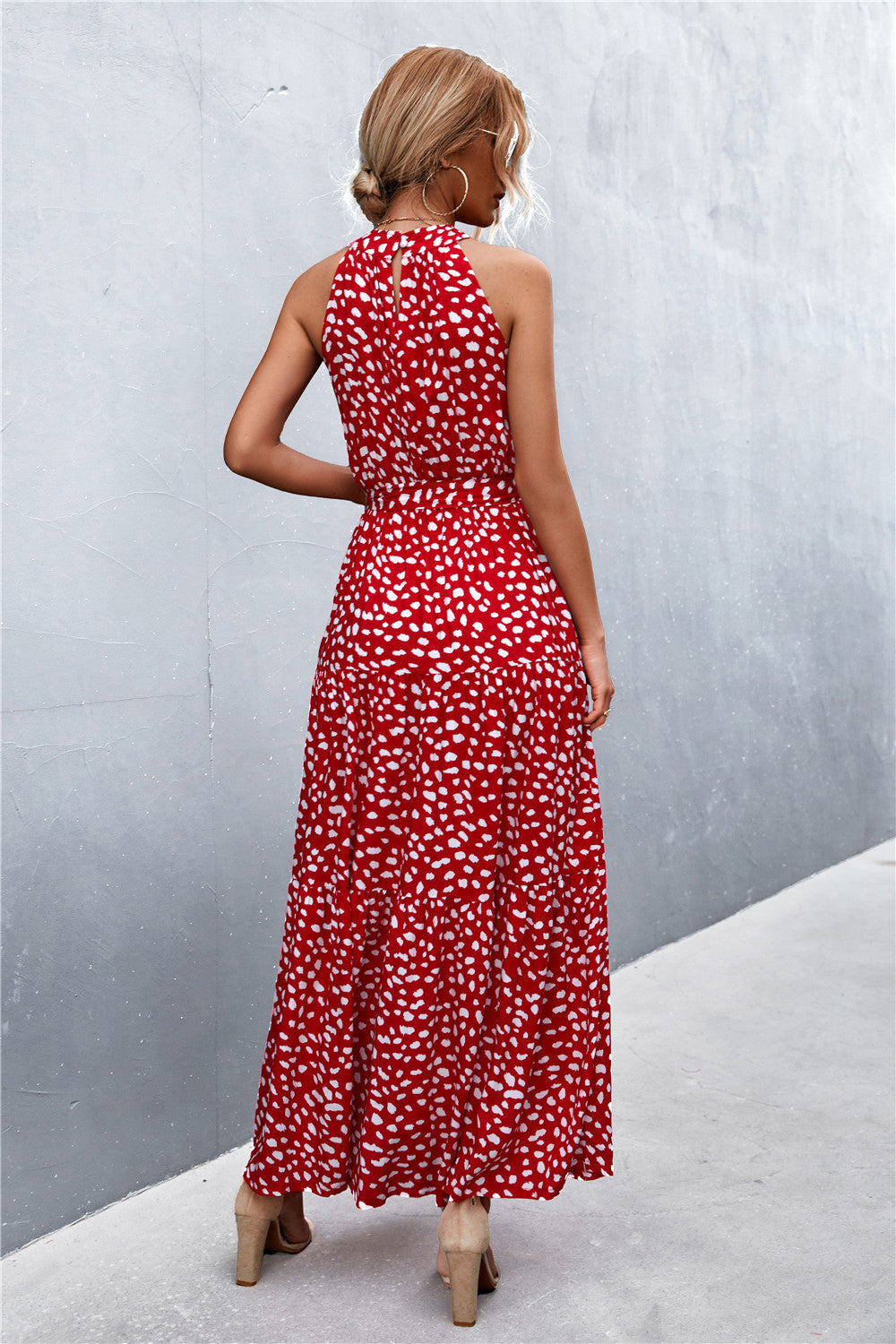 Scarlett Tie Waist Maxi Dress