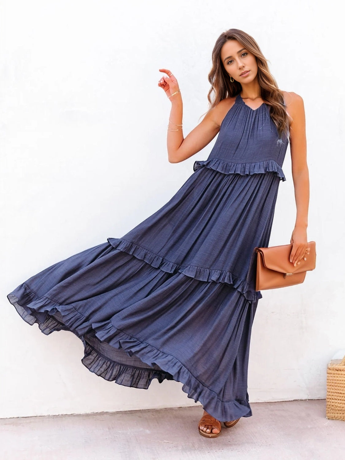DeeDee Maxi Dress with Pockets