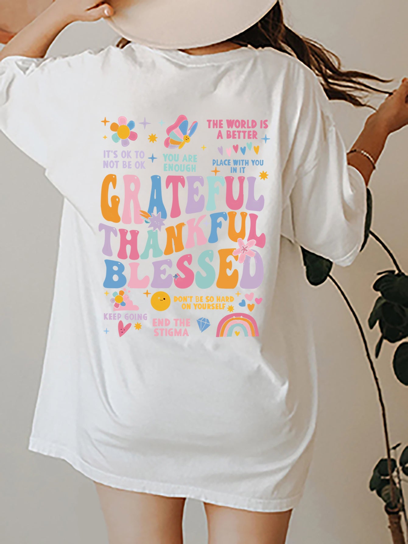 Grateful + Blessed Tee