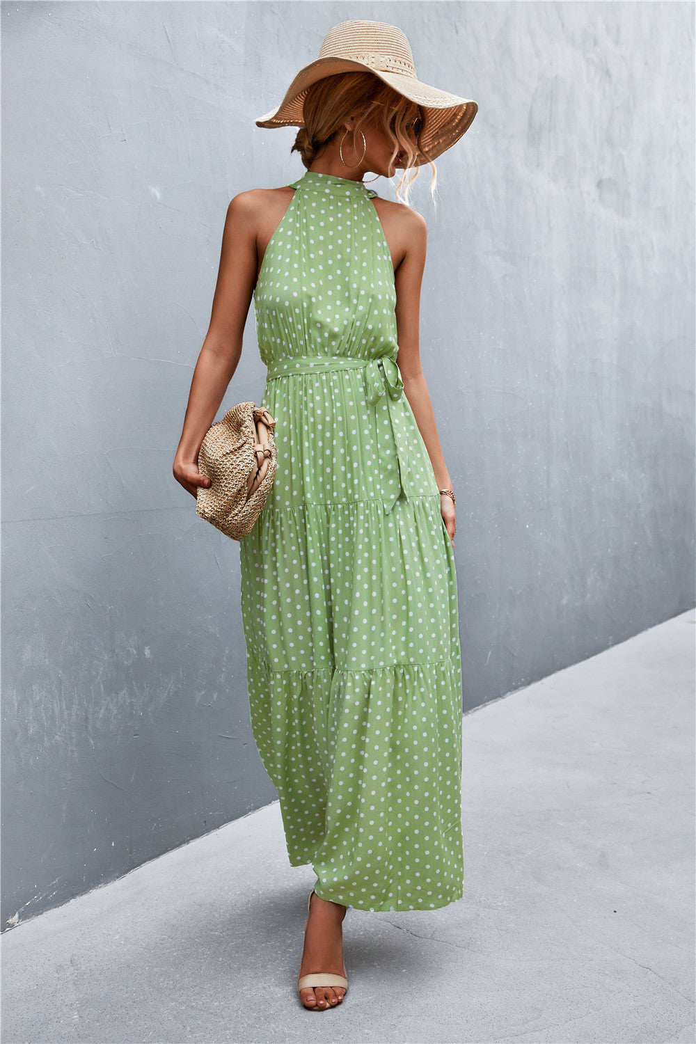 Scarlett Tie Waist Maxi Dress