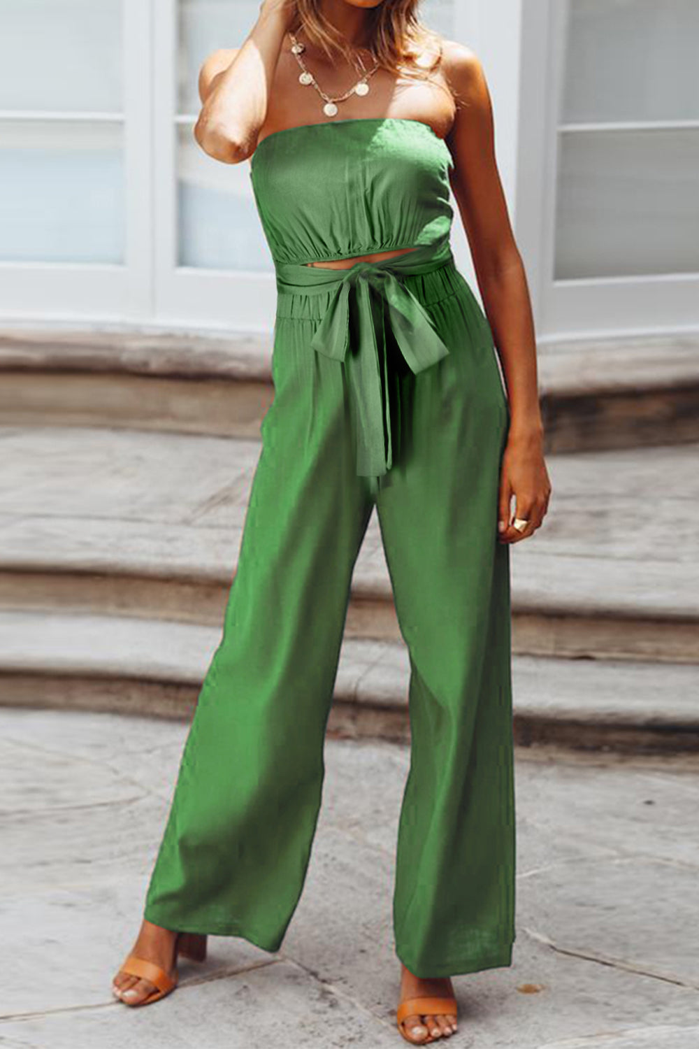 Bodega Wide Leg Jumpsuit
