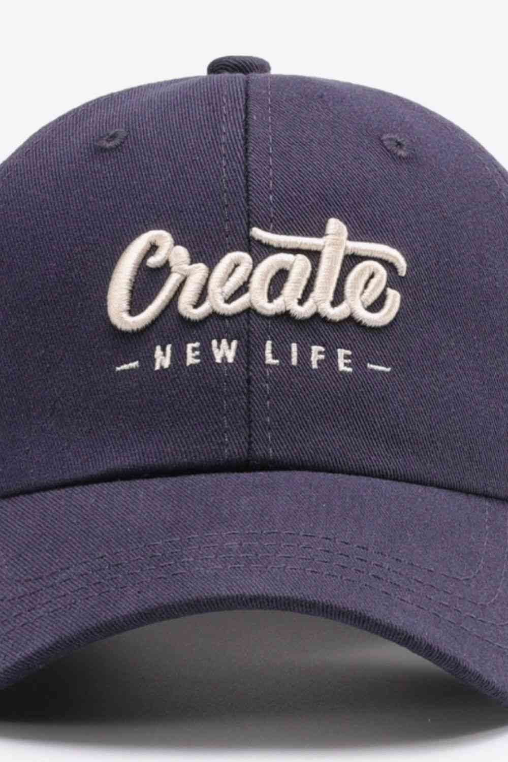 Create Baseball Cap