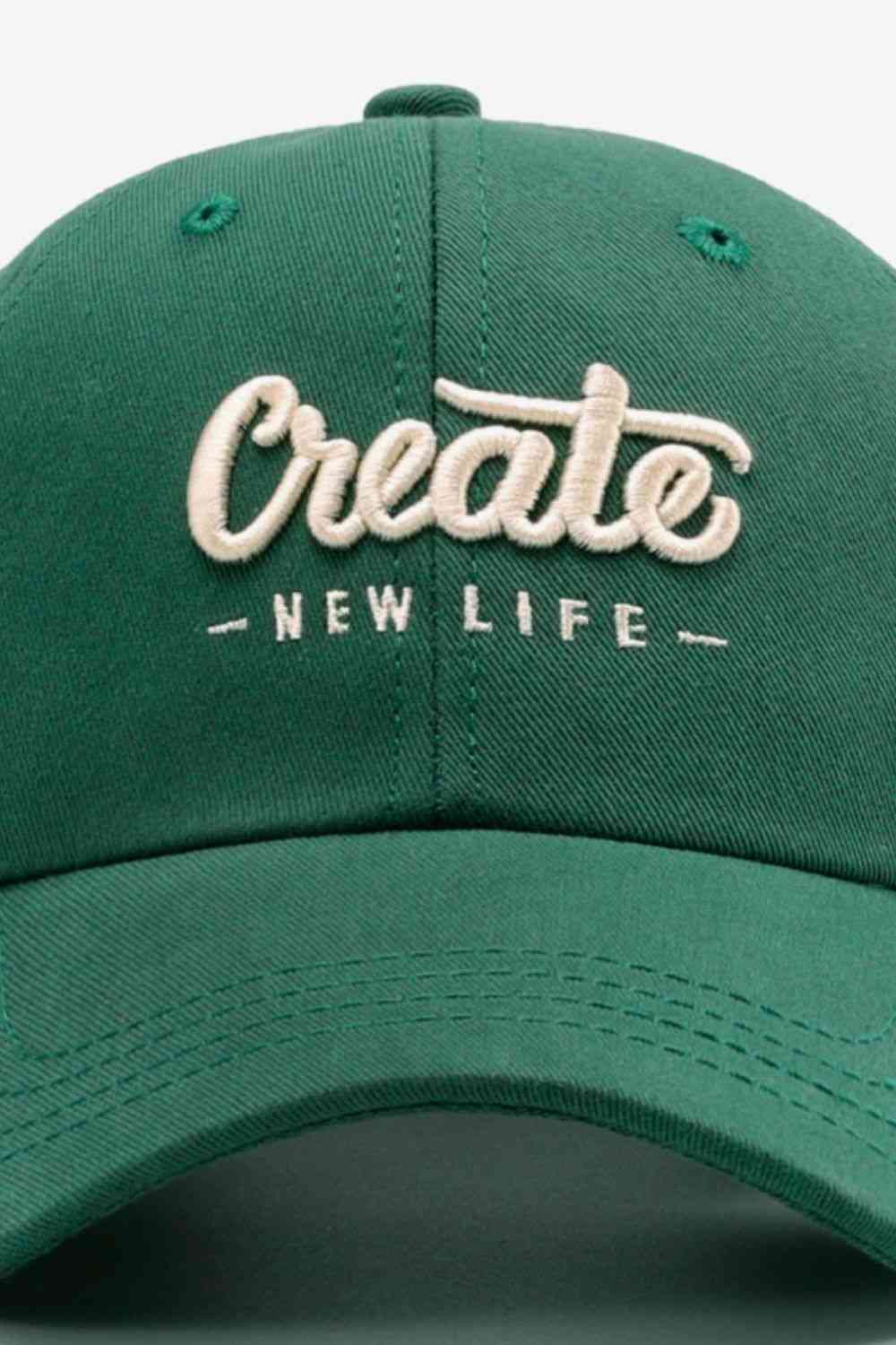 Create Baseball Cap
