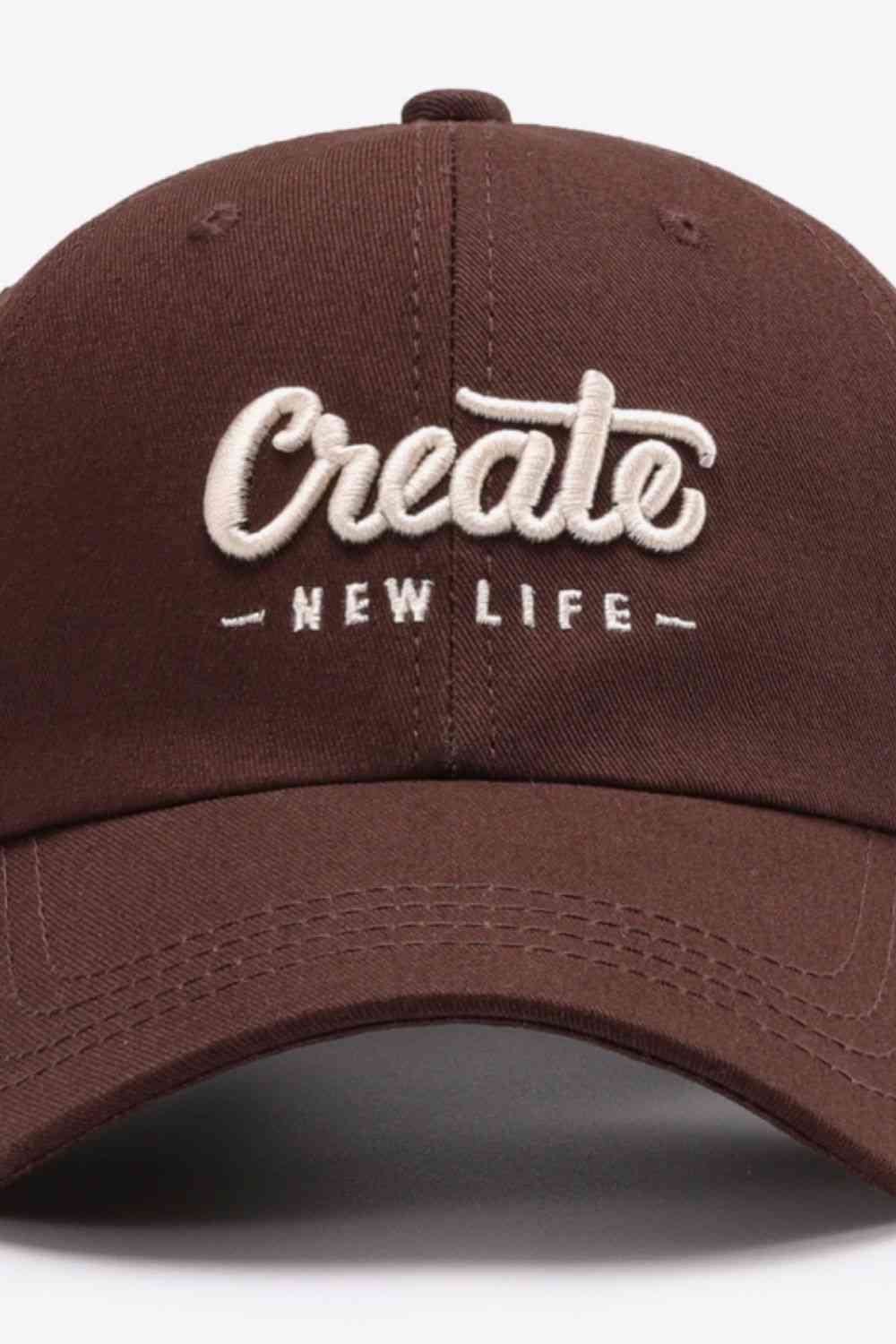 Create Baseball Cap