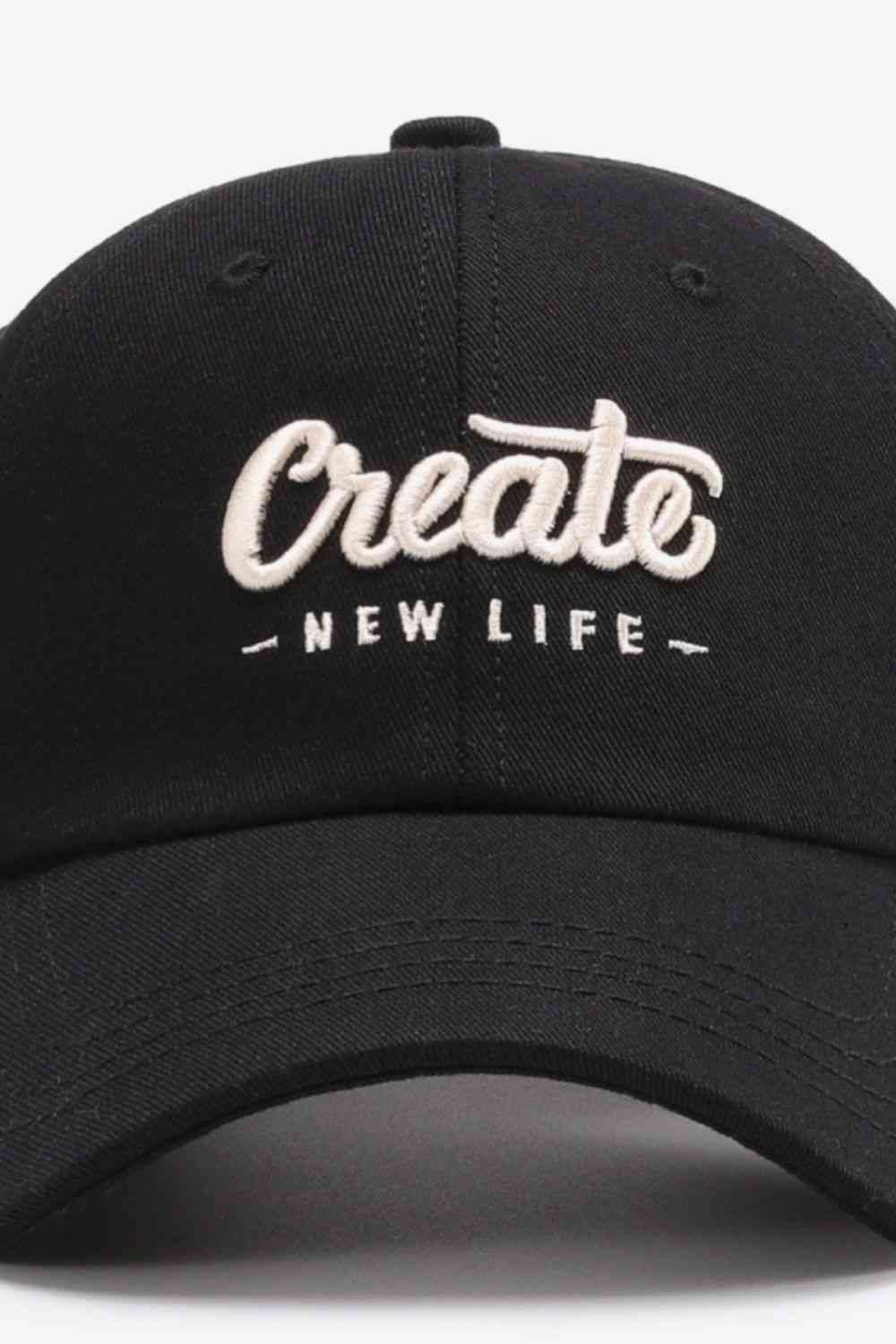 Create Baseball Cap