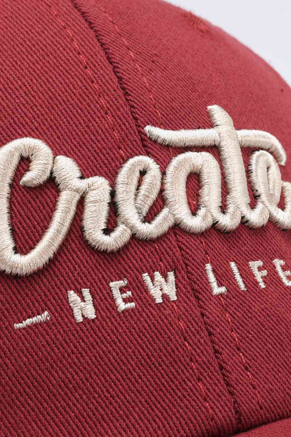 Create Baseball Cap