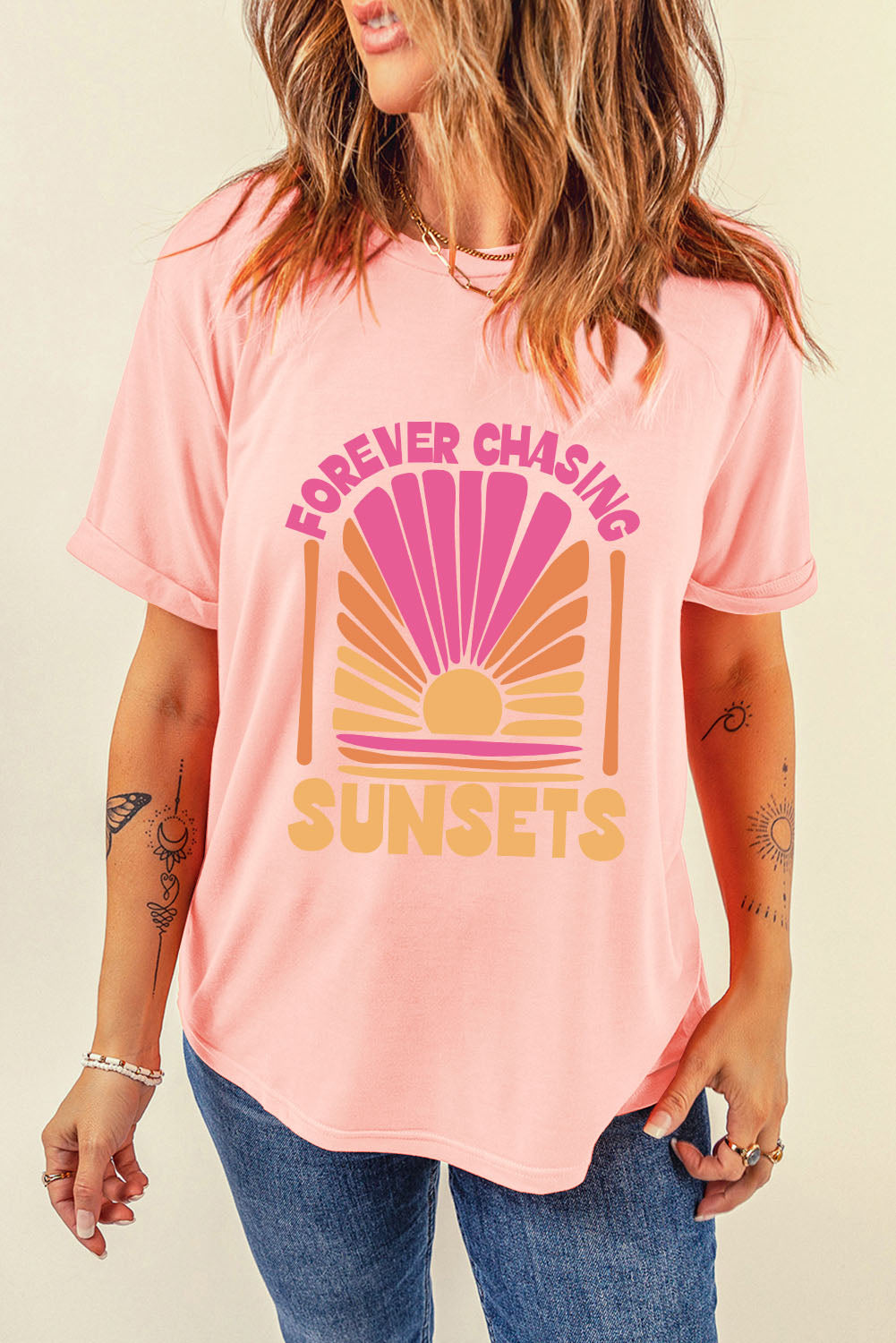 Chasing Sunsets Graphic Tee