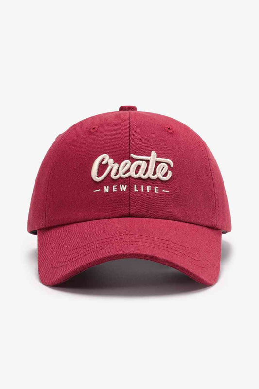 Create Baseball Cap