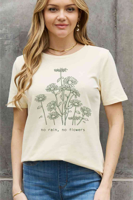 No Rain No Flowers Graphic Tee