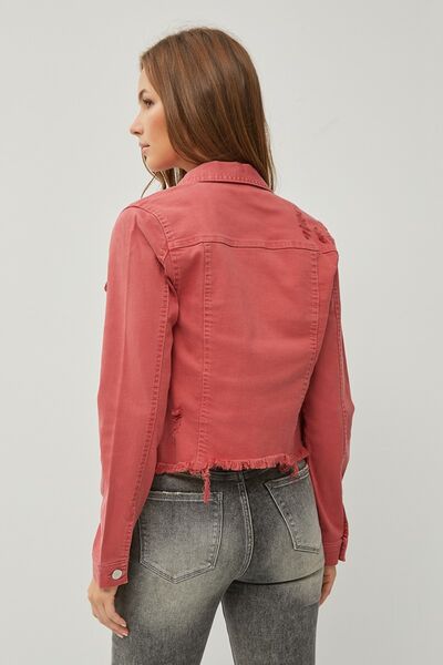 Vivien Cropped Denim Jacket